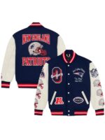 Ovo New England Patriots Varsity Jacket Ovo Varsity Jacket