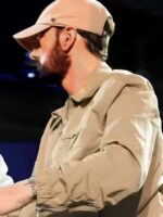 Eminem Presidential Campaign Beige Jacket