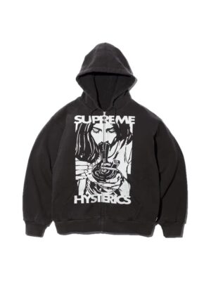 Supreme Hysteric Glamour Thermal Lined Zipper Hoodie