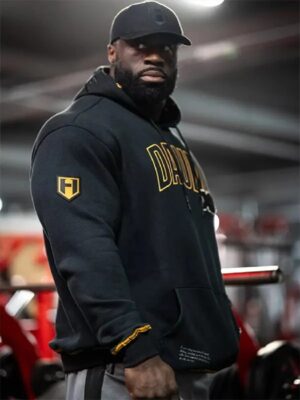 Samson Dauda Champion Black Hoodie