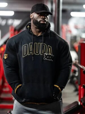 Samson Dauda Bodybuilding Workout Black Hoodie