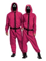 Shop TV-Series Season 2 Squid Game Guard Pink Jumpsuit