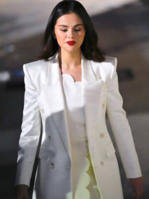 Jimmy Kimmel Selena Gomez Double Breated Blazer