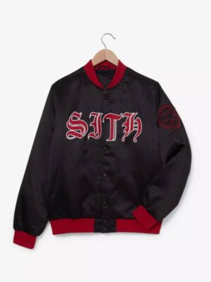 Starwar Sith-Icons Black Bomber Jacket