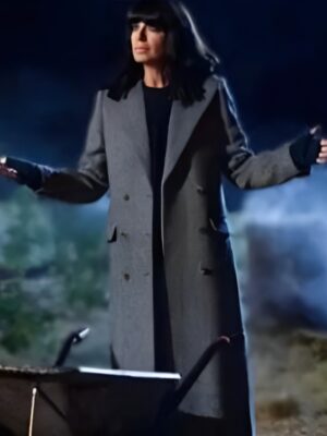 The Traitors UK Claudia Winkleman Grey Long Coat