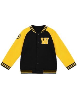 UEFA EURO Wolverhampton Wanderers Black & Yellow Varsity Jacket