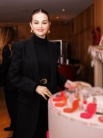 2025 Galentine’s Day Selena Gomez Black Suit