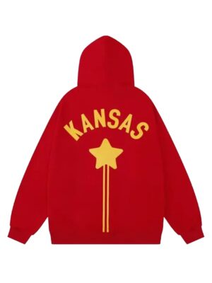 Vintage Aelfric Eden Kansas Red Hoodie