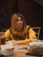 Bad Sisters Season 2 Sharon Horgan Leopard Yellow Sweatshirt