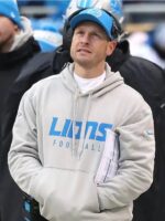 Ben Johnson Lions Sideline Grey Hoodie