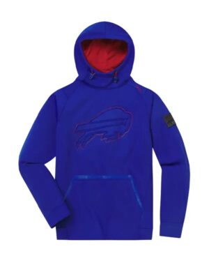 UNRL x Bills Crossover Blue Hoodie