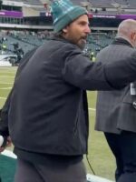 Black Bradley Cooper Philadelphia Eagles Black Jacket