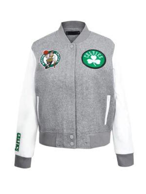 Shop Boston Celtics Classic Varsity Jacket