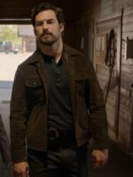 Wild Cards S2 Giacomo Gianniotti Suede Leather Jacket