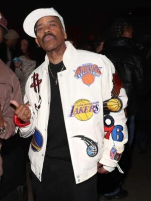 ASW Wrap Party 2025 Kurtis Blow Patches White Jacket