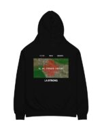 Unisex Pullover LA Fires Charity Black Hoodie