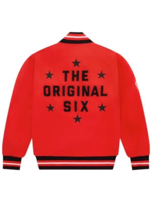 OVO Chicago Blackhawks Varsity Jacket