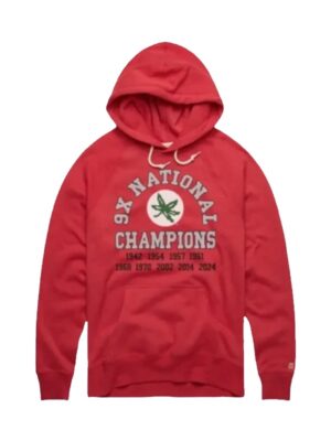 Ohio State 9X National Champions Hoodie