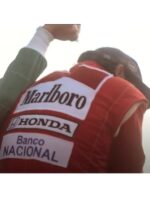 Senna Matt Mella Red Racing Marlboro Jumpsuit