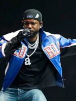 Super Bowl LIX Kendrick Lamar Halftime Show Leather Jacket