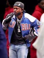 Super Bowl Kendrick Lamar Halftime Show Gloria Leather Jacket