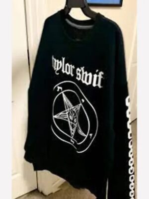 Taylor Swift Pentagram Black Shirt