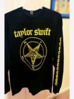 Taylor Swift Black Pentagram Sweatshirt