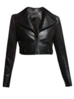 The Equalizer S5 Melody Bayani Black Crop jacket