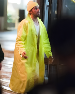 Colt Seavers Film The Fall Guy Ryan Gosling Yellow Polyester Coat