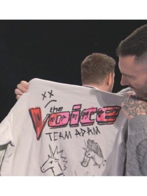 Tv-Show The Voice Team Adam Gray Sweatshirt