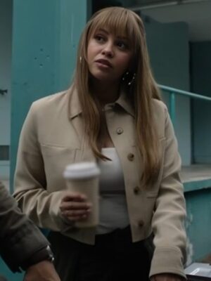 Wild Cards S2 Vanessa Morgan Cropped Jacket