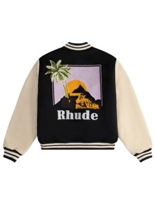 Rhude Gp Varsity Jacket