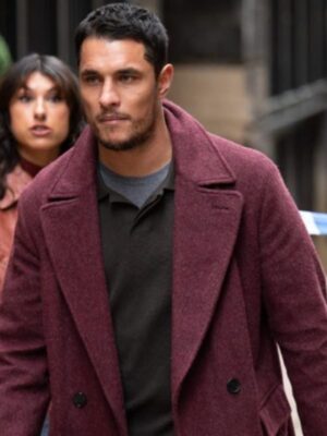 2025 TV-Series Virdee Harry Virdee Purple Trench Coat