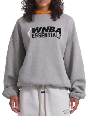 WNBA Fear Of God Essentials Grey Hoodie