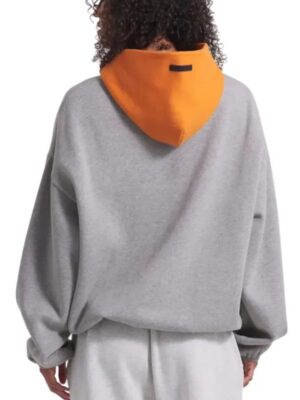 WNBA FOG Fear Of God Essentials Grey Pullover Hoodie