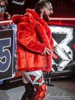 Shop WWE Raw Seth Rollins Fur Red Jacket