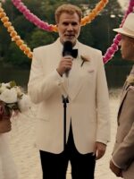 Will Ferrell You’re Cordially Invited 2025 Jim White Tuxedo