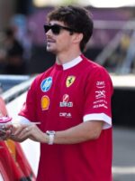 F1 Grand Prix Of Australia Charles Red Ferrari T-Shirt