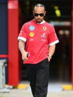 Lewis Hamilton Red T-Shirt