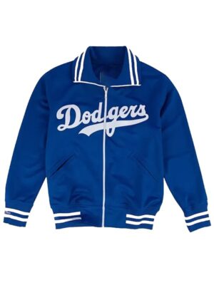 Los Angeles Dodgers 1981 Full-Zip Blue Bomber Jacket