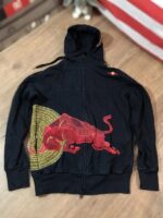 Mens and Womens Red Bull Athletes Only Zip-Up Hooded Jacket