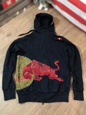 Mens and Womens Red Bull Athletes Only Zip-Up Hooded Jacket