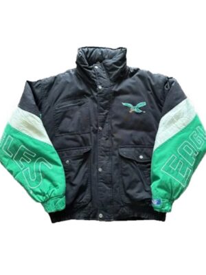 Vintage Philadelphia Eagles Triple Fat Goose Kelly Green Jacket