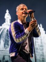 Pstereo Festival Tom Chaplin Deep Blue Fleece Track Jacket