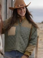 Quinn O’Grady TV-Ransom Canyon 2025 Minka Kelly Quilted Jacket