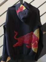 Mens and Womens Red Bull Athletes Only Zip-Up Hooded Jacket