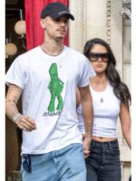 Romeo Beckham White Printed T-Shirt