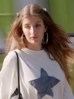 Denise Richards Her Wild Things Sami Sheen Denim Star White Shirt