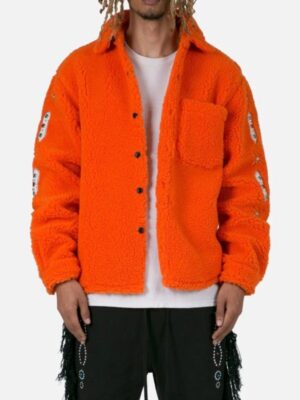 TV-The Voice Season 27 BD.ii Orange Sherpa Jacket