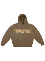 Tate Mcrae Stars Brown Hoodie